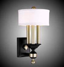 American Brass & Crystal WS5401-32G-36G-ST-GL - Four Light Wall Sconce